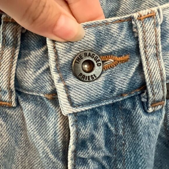 Ragged Priest Checkered Print Jeans - Picture 7 of 10